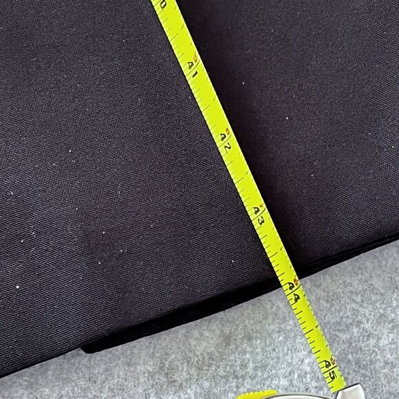 Enge Double Breasted Midi Dress SZ 24 Black Office Lapel Professional Elegant - Picture 10 of 10